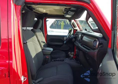 2019 Jeep Wrangler Unlimited Sport S 4X4 z USA, uszkodzony, nr VIN 1C4HJXDGXKW527866